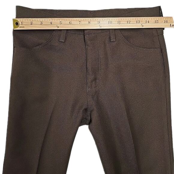 Wrangler Men's Bootcut Jeans - Rich Brown - Picture 6 of 8